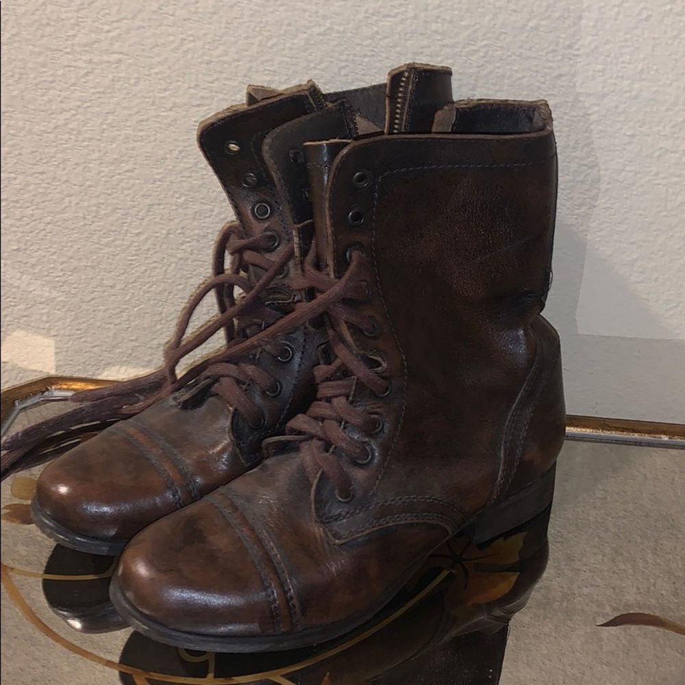 Steve Madden combat boots